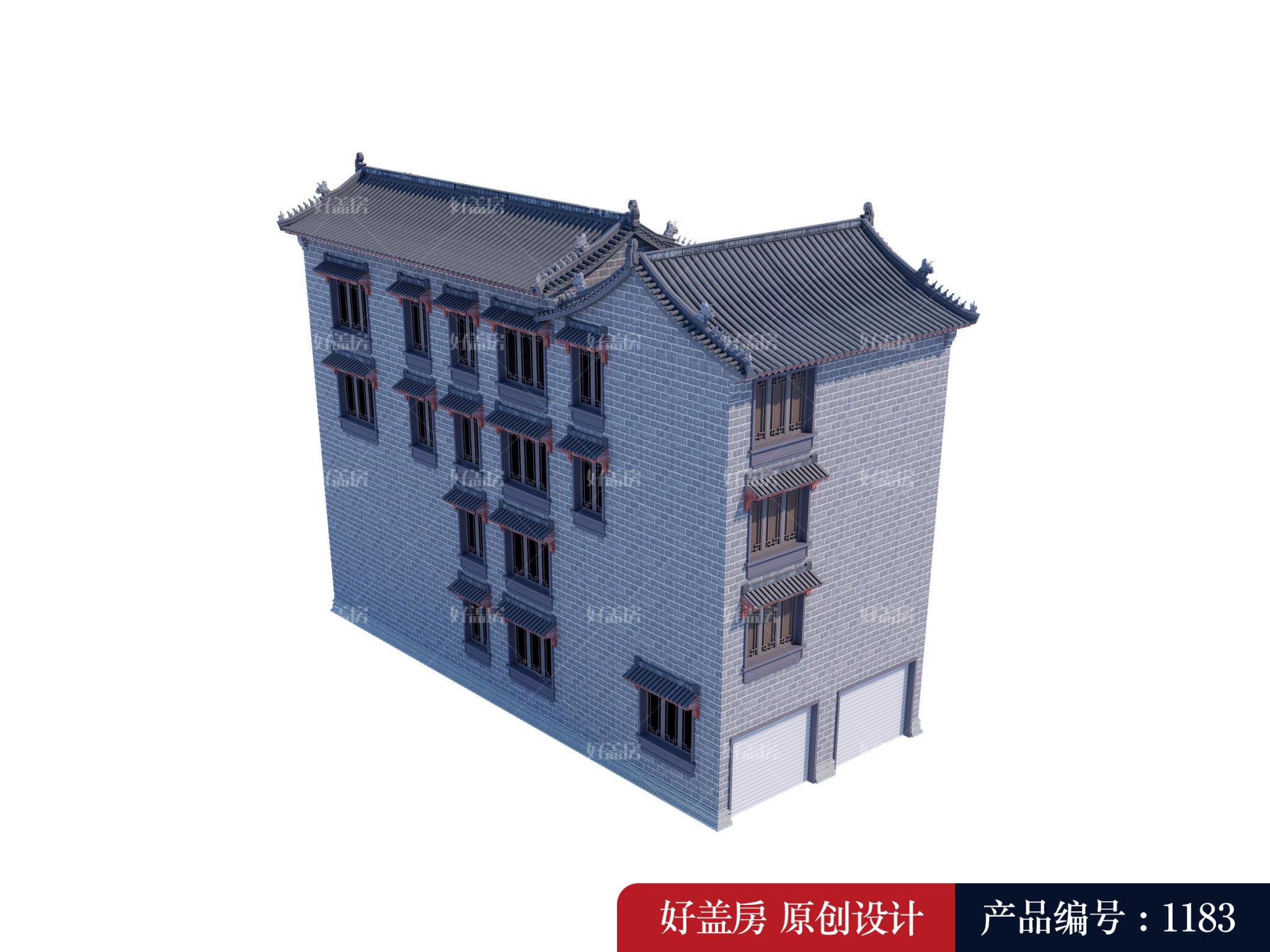 微派建筑别墅设计图