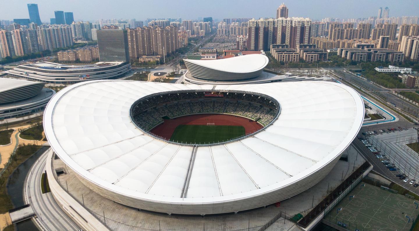 苏州赛区 苏州奥林匹克体育中心(承办过u23亚洲杯和中国男热身赛)