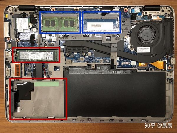 惠普elitebook 840 g3 笔记本 详细拆解 升级