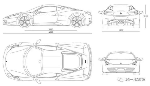用ug画汽车,看看大神是怎么操作的