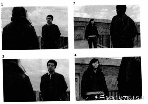 3,低角度反拍镜头 位置二 肩并肩 这基本是正面的拍摄位置,而且 演员