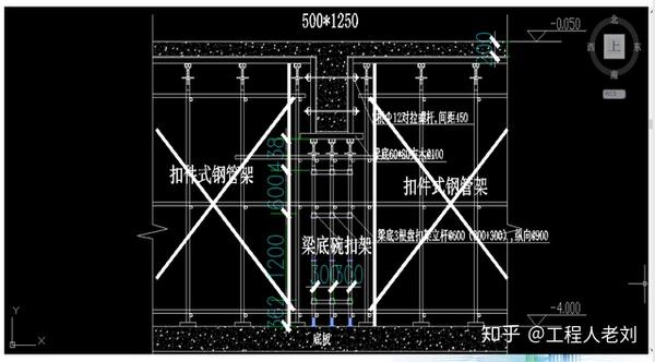 建筑施工脚手架安全技术交底附工地脚手架全套cad标准施工图