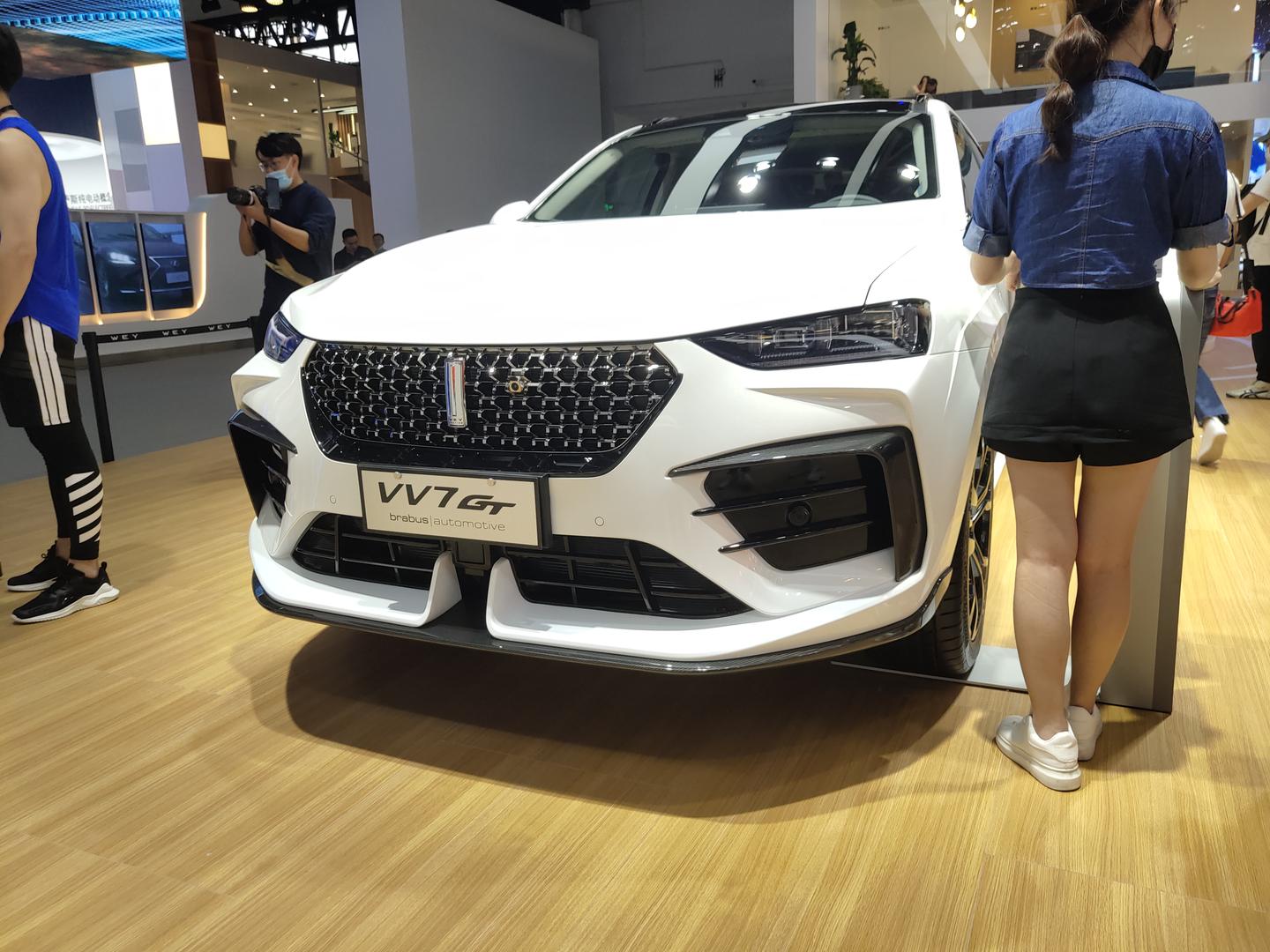 魏派巴博斯见过没?限量300台,2020北京车展wey vv7 gt