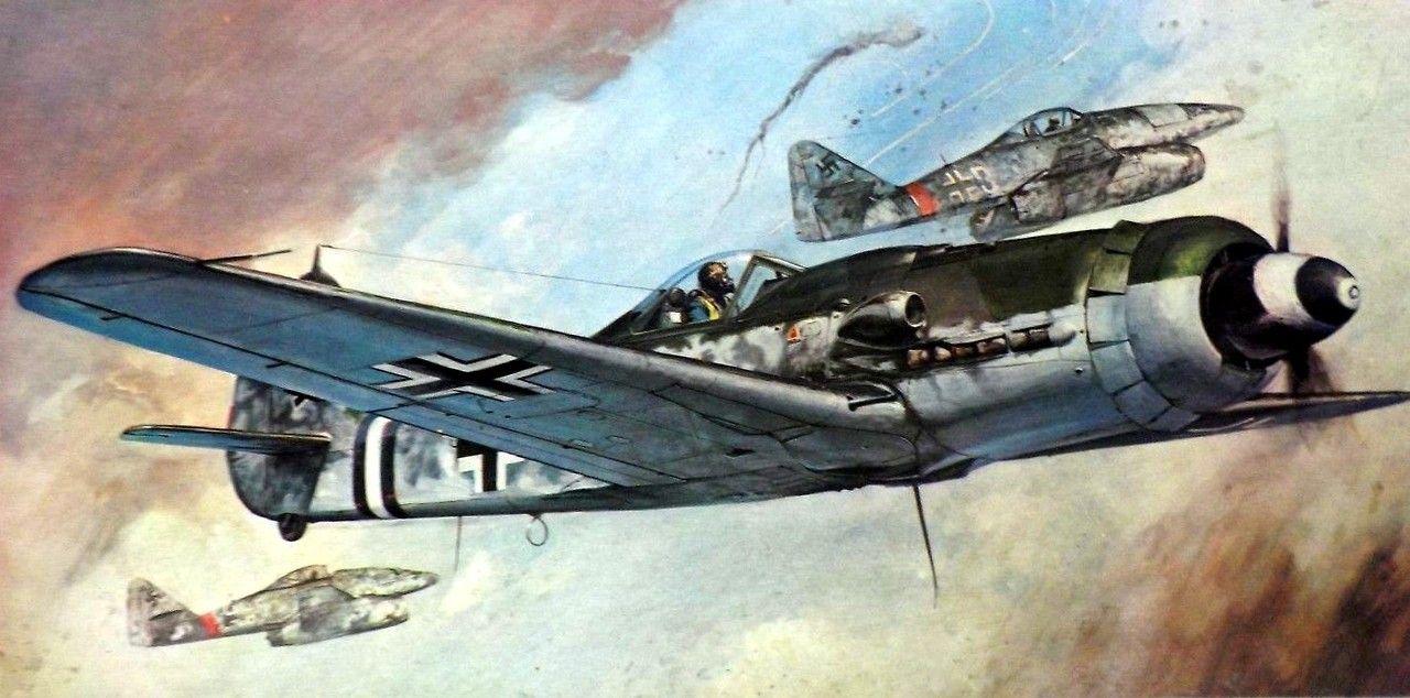 长鼻子多拉fw190d系列战斗机的故事下