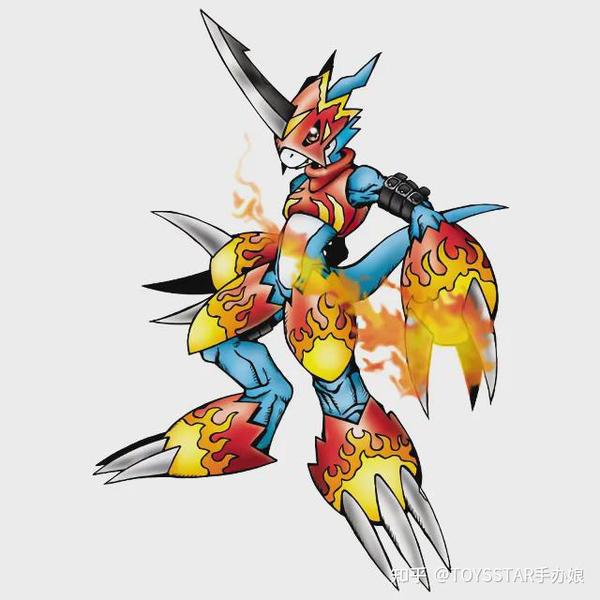 烈焰龙兽 フレイドラモン fladramon