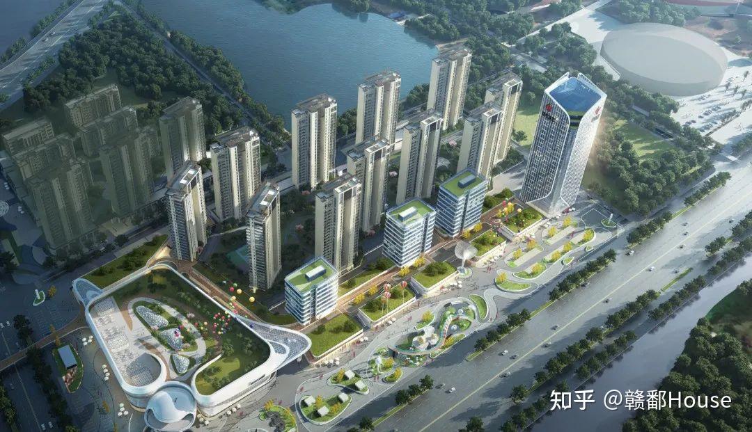 预计2023年开业南昌赣电东方城九方购物中心即将封顶