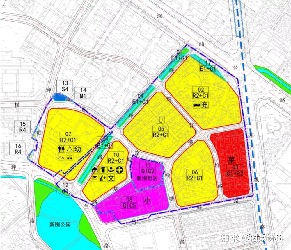 旧改—坪山中心区横岭塘旧改,打造坪山中心区超级综合