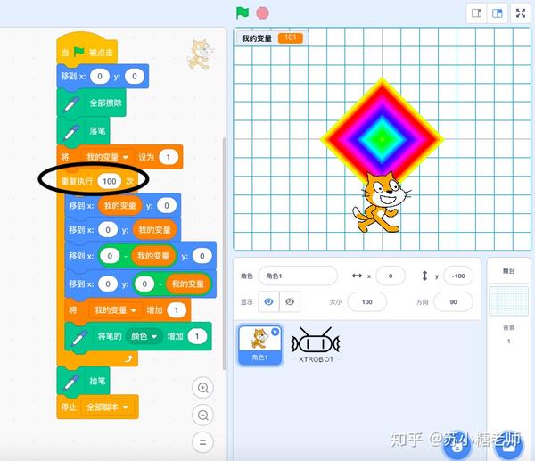 scratch3.0小问题系列(六)画图因边界导致变形