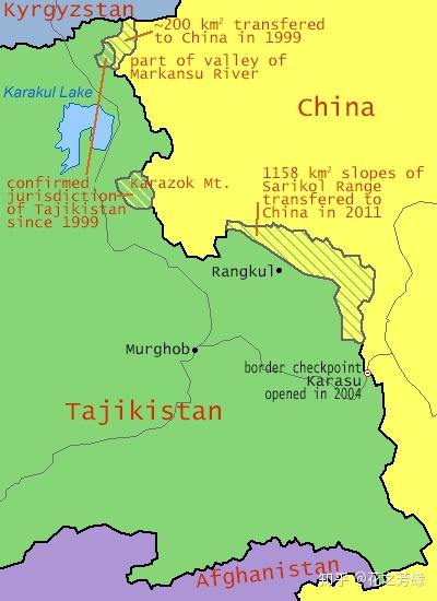 《中塔国界协定》,划分了乌孜别里山口以北的中塔边界