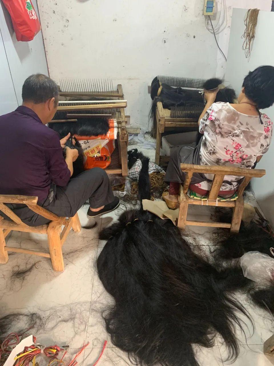 假发厂在假发村头发搬运工的秘密