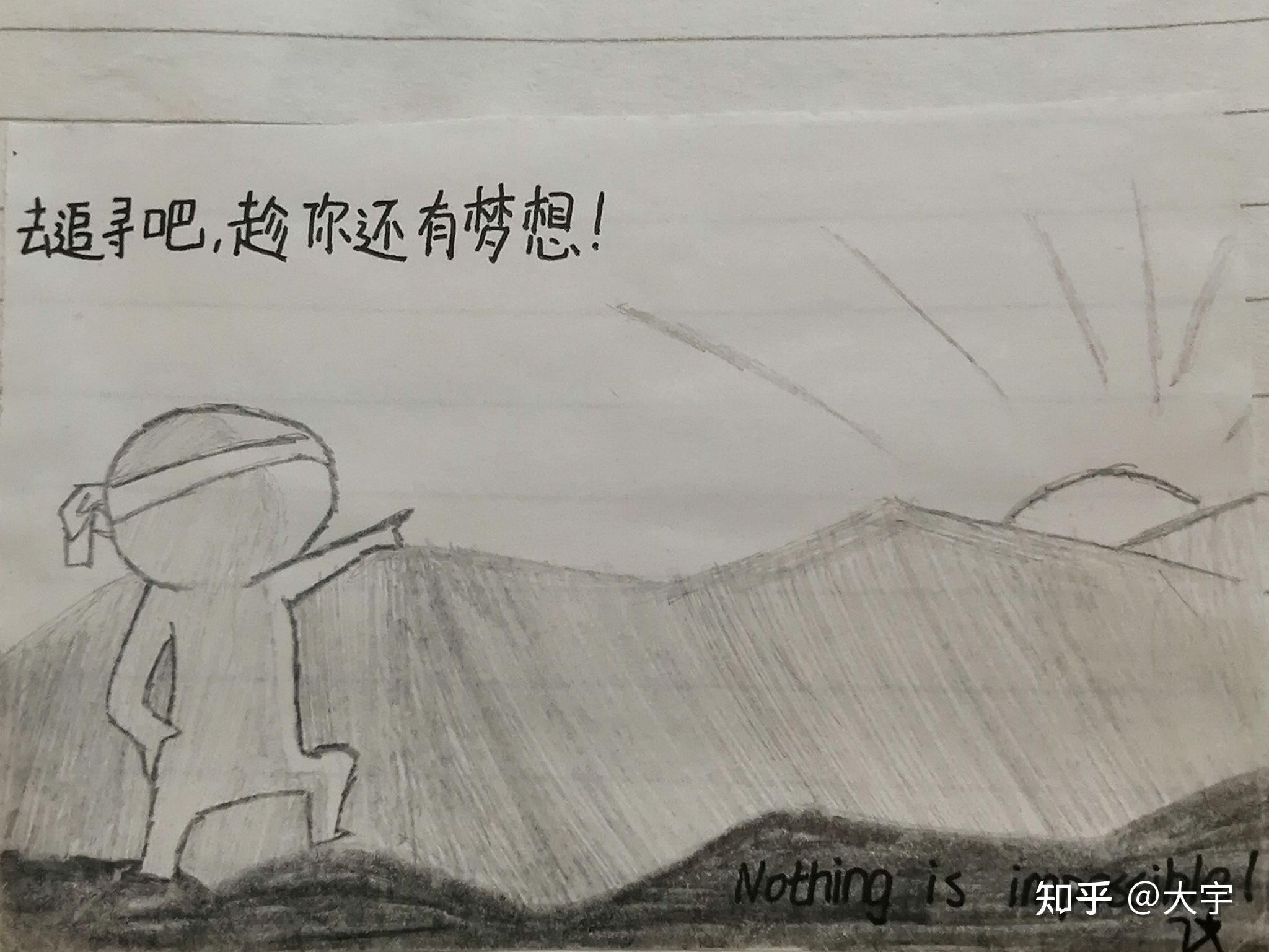 那些年课上画过的简笔画(高三)
