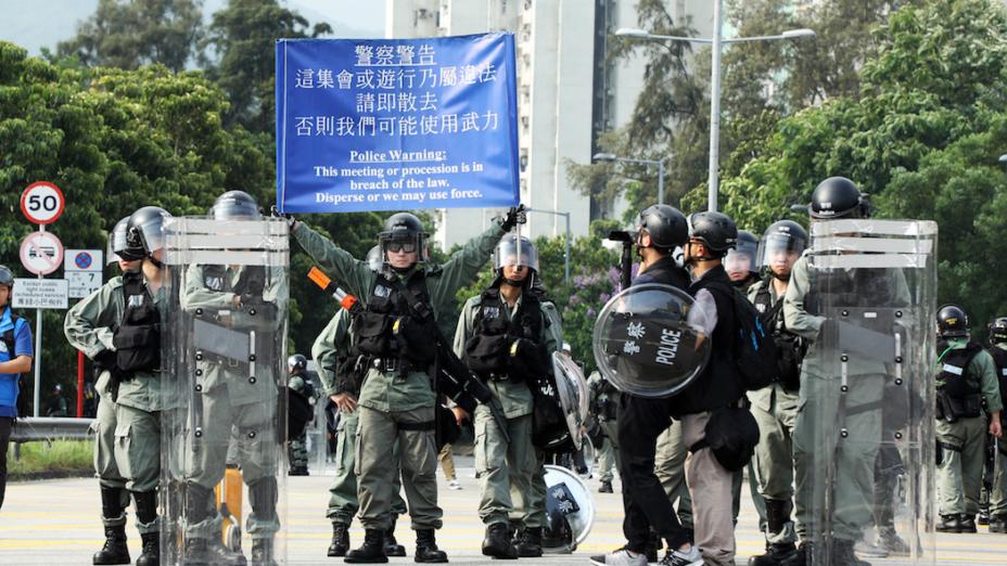 香港警队2020年最新装备防暴