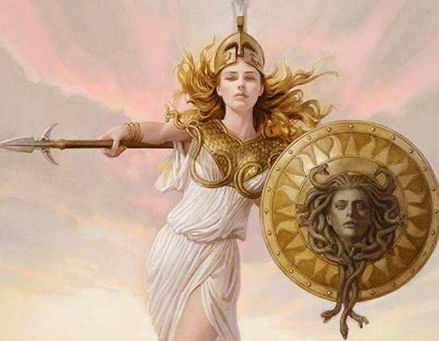 八雅典娜从宙斯头中蹦出的智慧女神