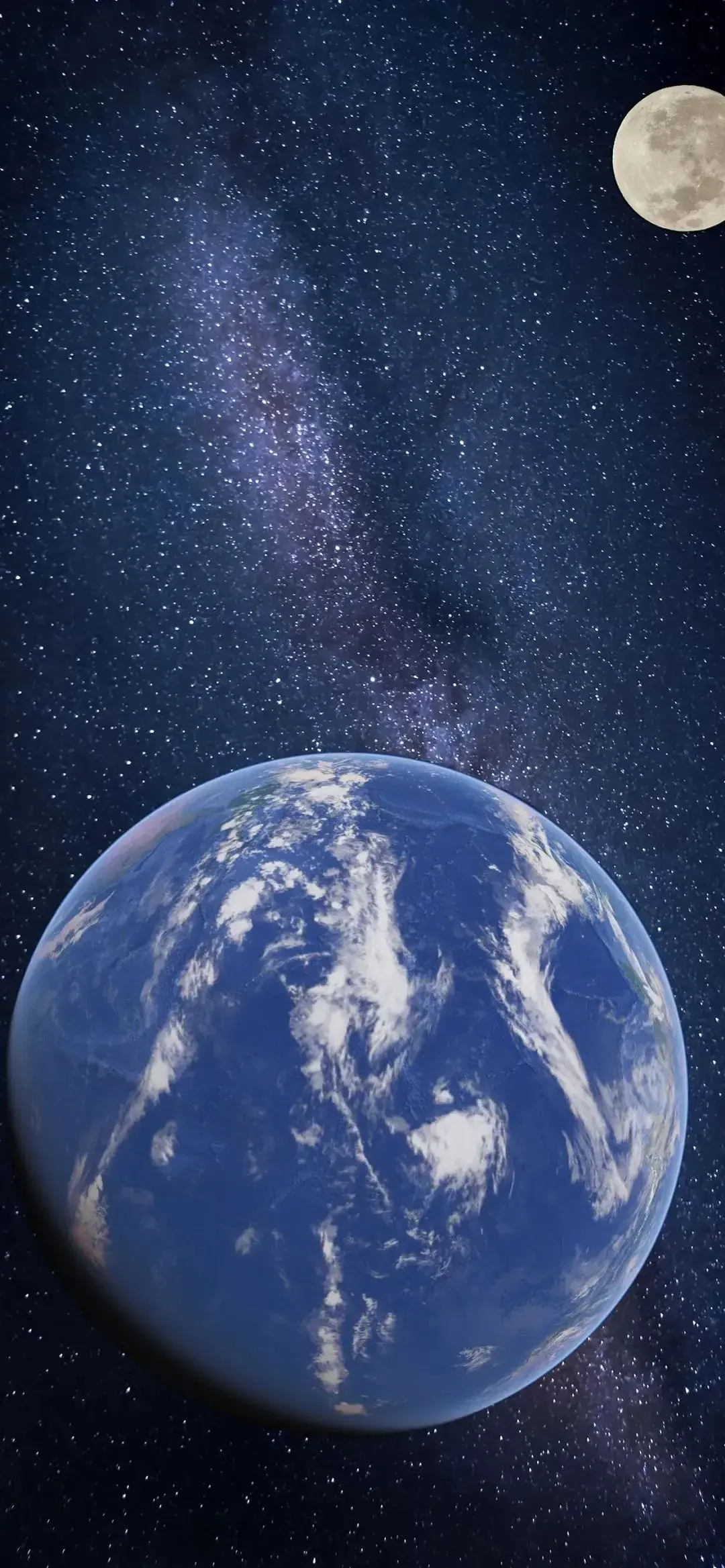 有星空云朵壁纸吗