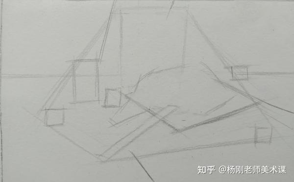 素描静物组合练习步骤1