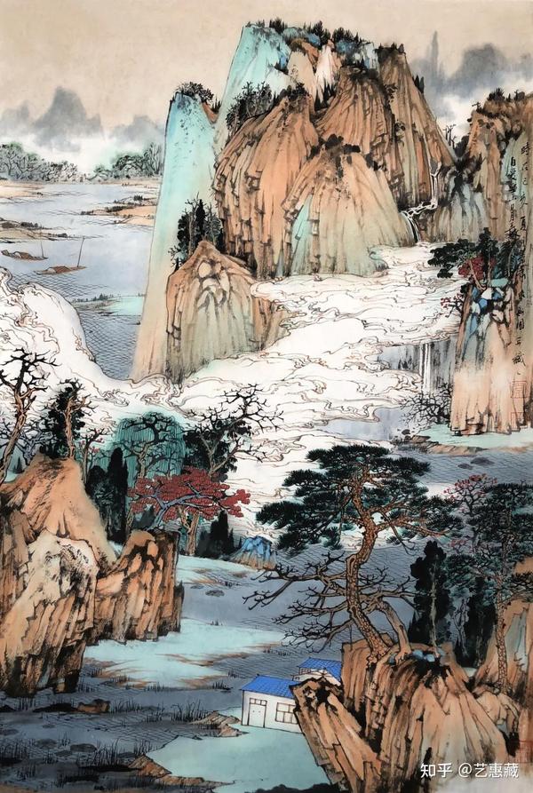 常潇山水画价格