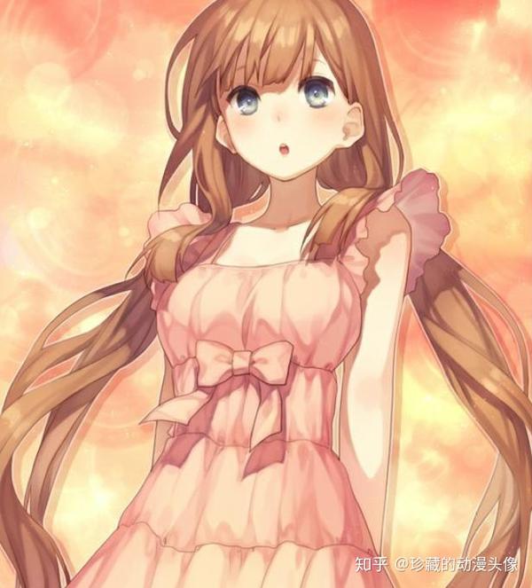 二次元动漫头像:青春活力的美少女,对未来充满了希望!