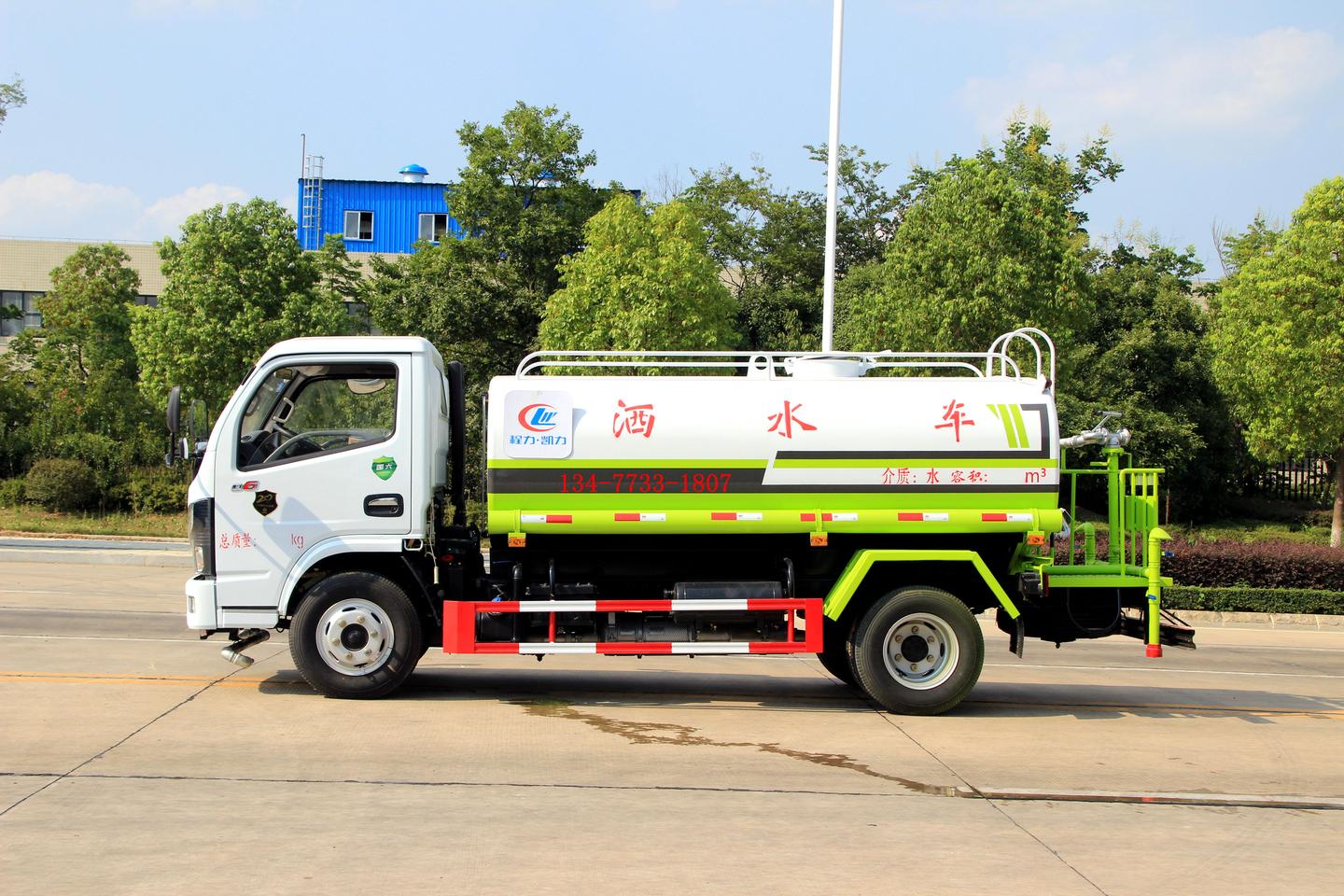 园林绿化洒水车工地用洒水车518吨洒水车厂家直销欢迎电询