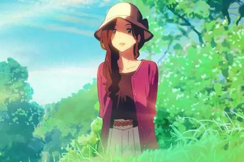 (长泽雅美所配音的奥寺美纪) 声音可以甜美,可以坚定,字句的棱角被她
