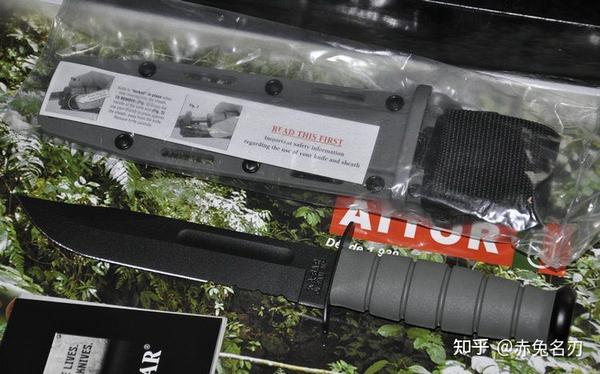 卡巴kb5012美军灰绿色战术直刀