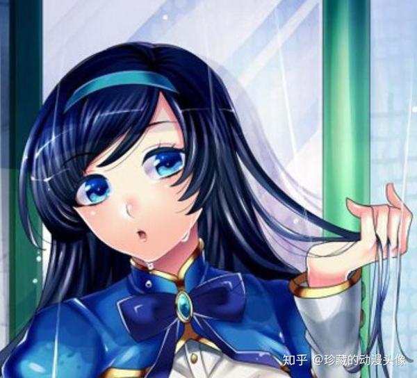 头像&联盟圈动漫(动漫女头像) 小圆圈本期分享一波可爱的二次元女生