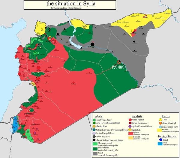 北叙利亚战纪②:叙利亚内战简史(下)