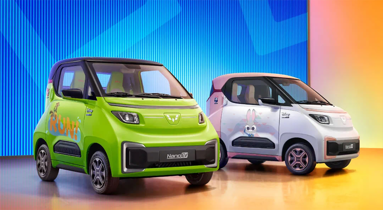 五菱搞了台nano ev,我怎么瞅着眼熟?