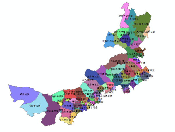 arcgis教程50专题图制作之人口地图3内蒙古行政区人口密度分析