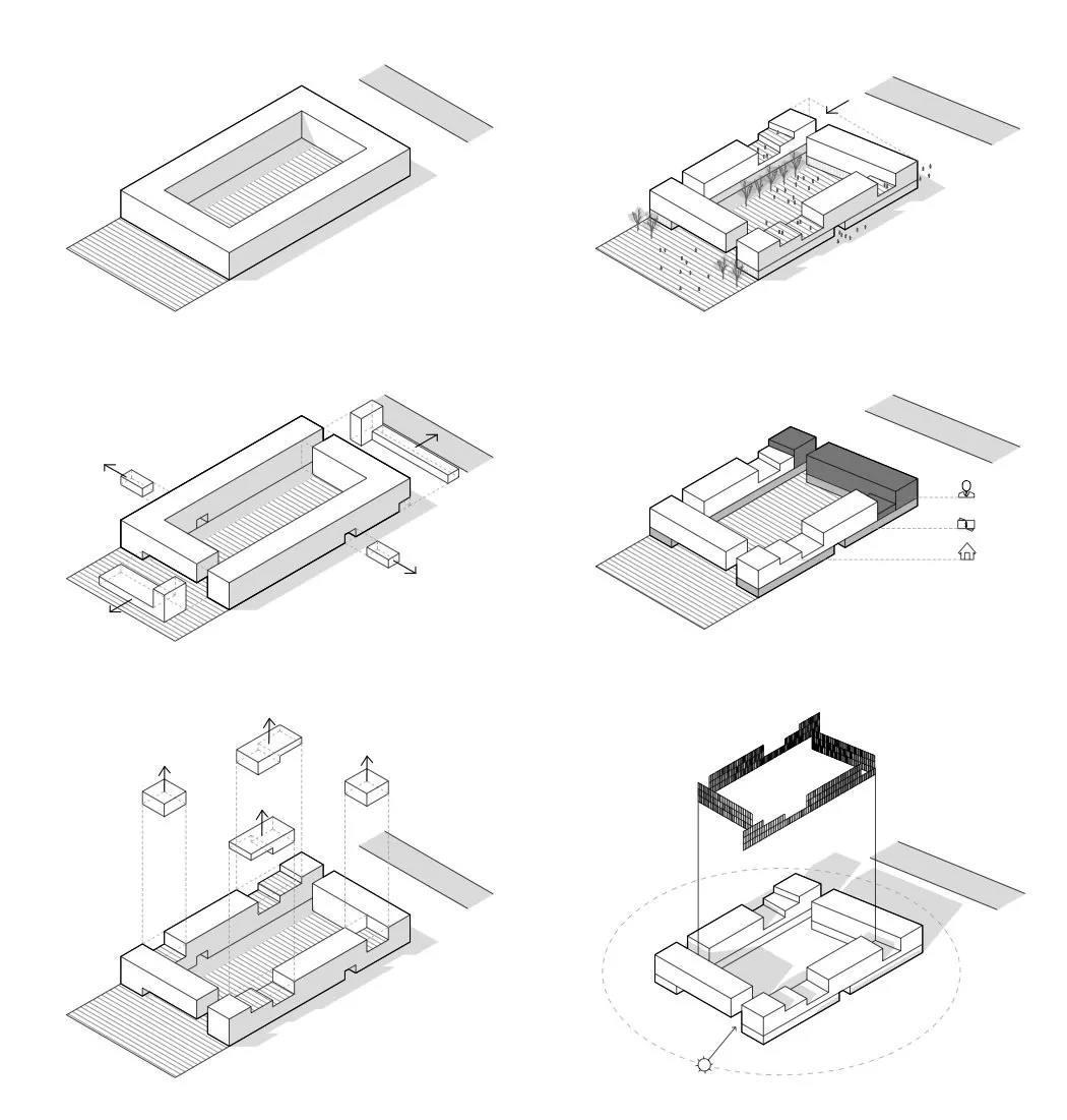 建筑作品集中轴测图的正确使用方法是什么