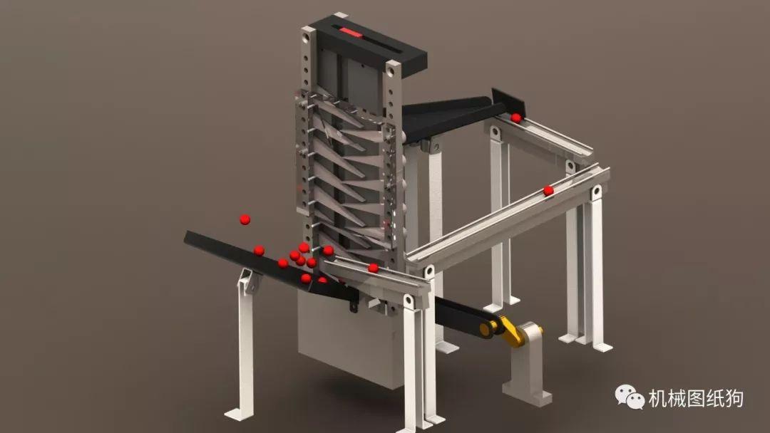 【工程机械】marble machine小球碰撞游戏机3d图纸 solidworks设计