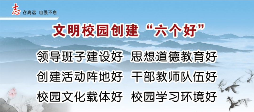 创建进行时丨文明校园六个好这些方面少不了创建小讲堂