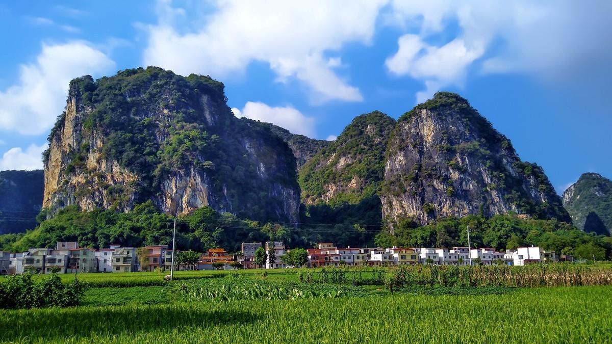 "广东小桂林"英西峰林,景色迷人