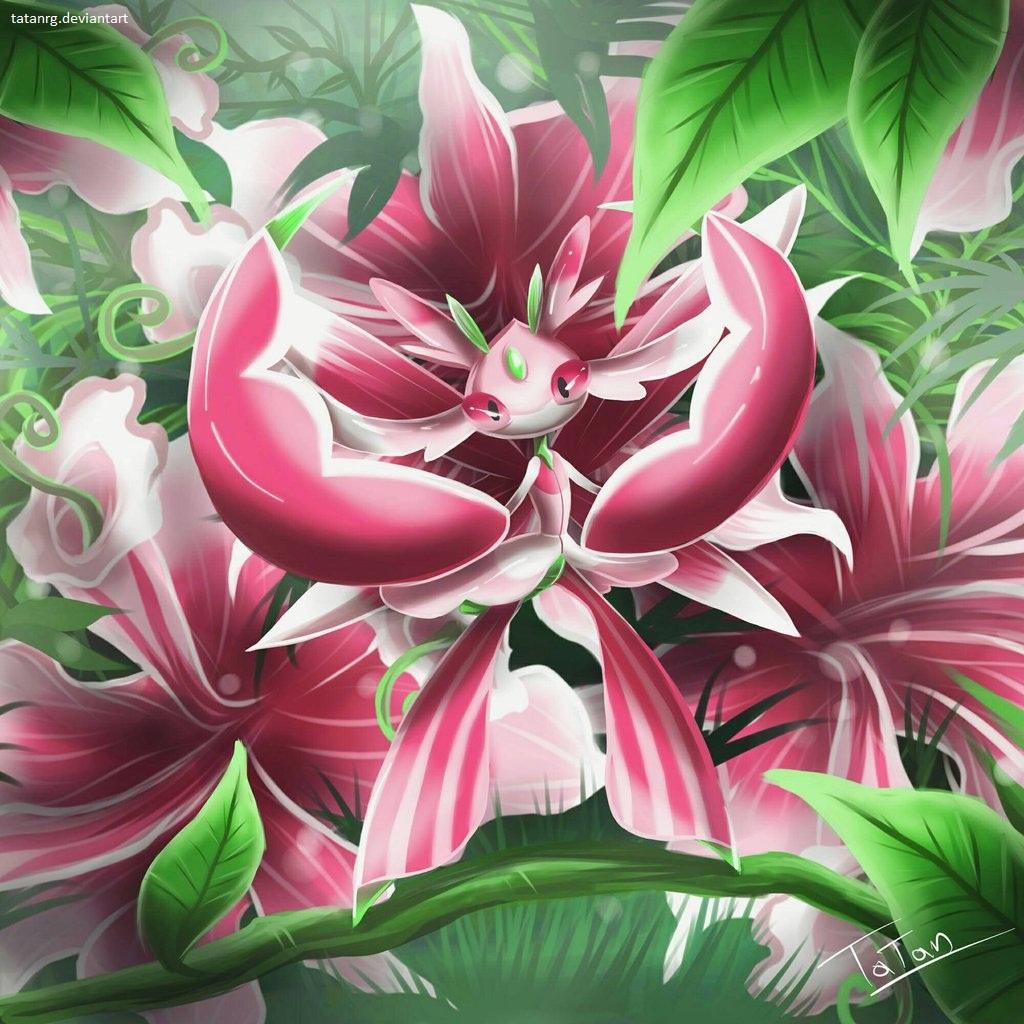 题图来自deviantart,作者tatanrg 伪螳草(fomantis)家族(753-754)