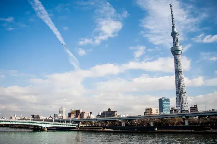 d1 国内→东京 初识东京 下午:登上450米高的世界第一高塔俯瞰东京