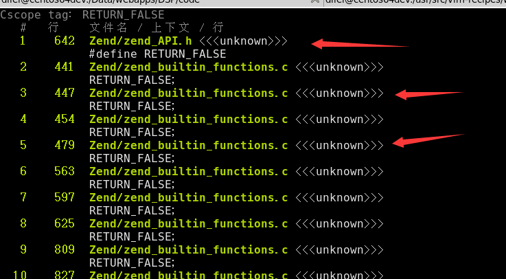 vim中cscope显示问题? - Vim 插件 - 知乎