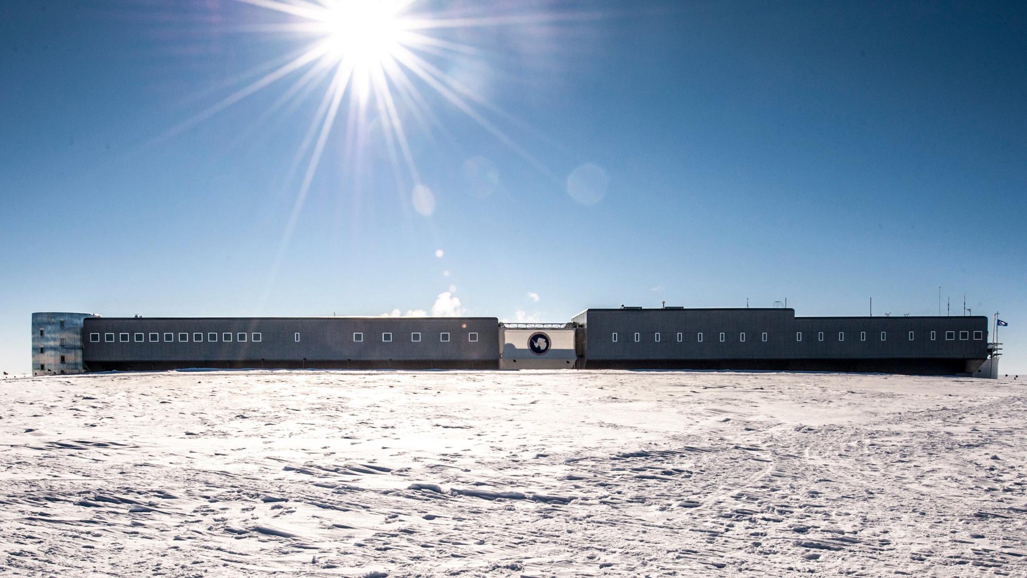 南极阿蒙森斯科特站图片