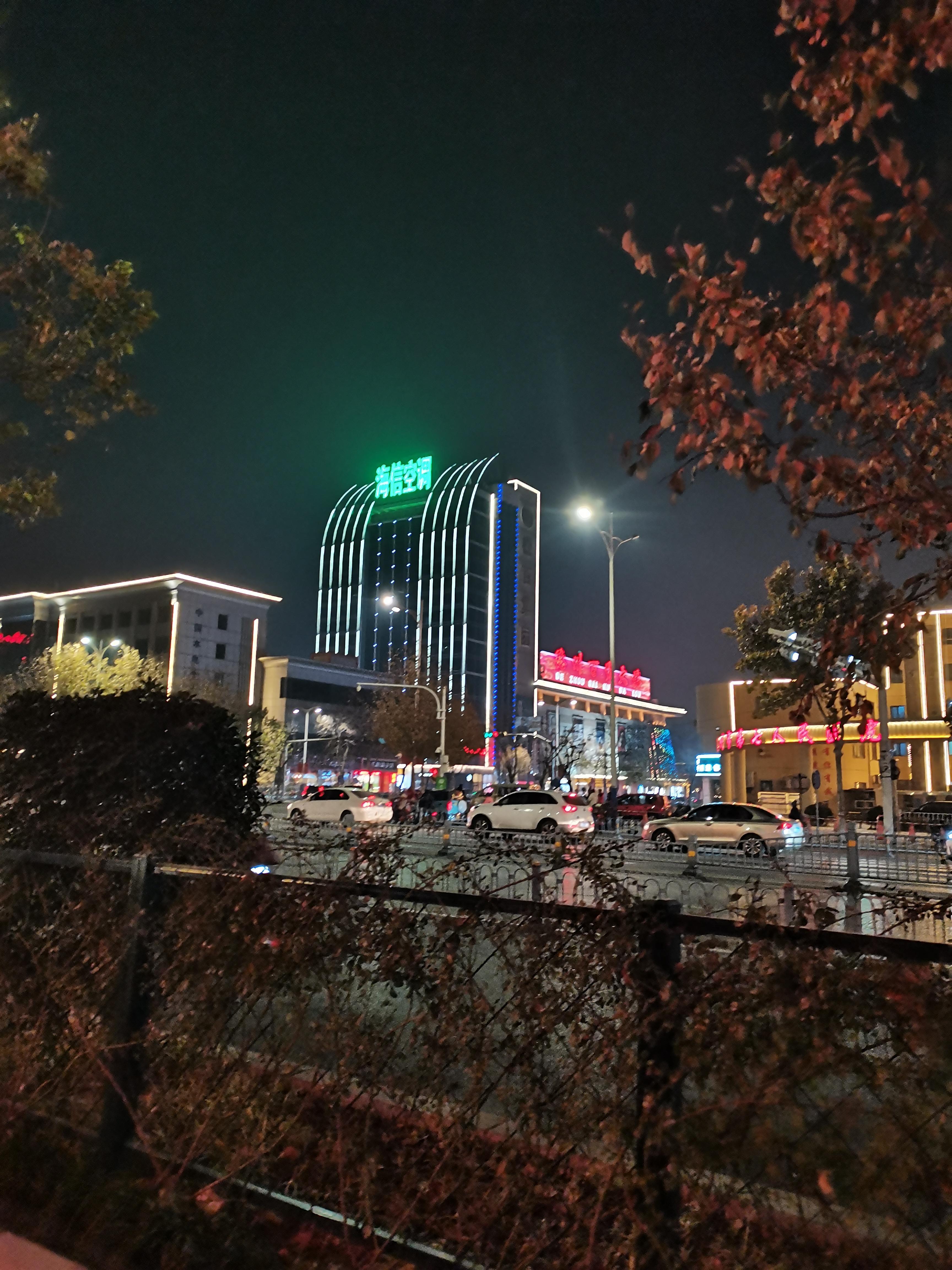 大魏哥 的想法: 德州新湖风景区的夜晚