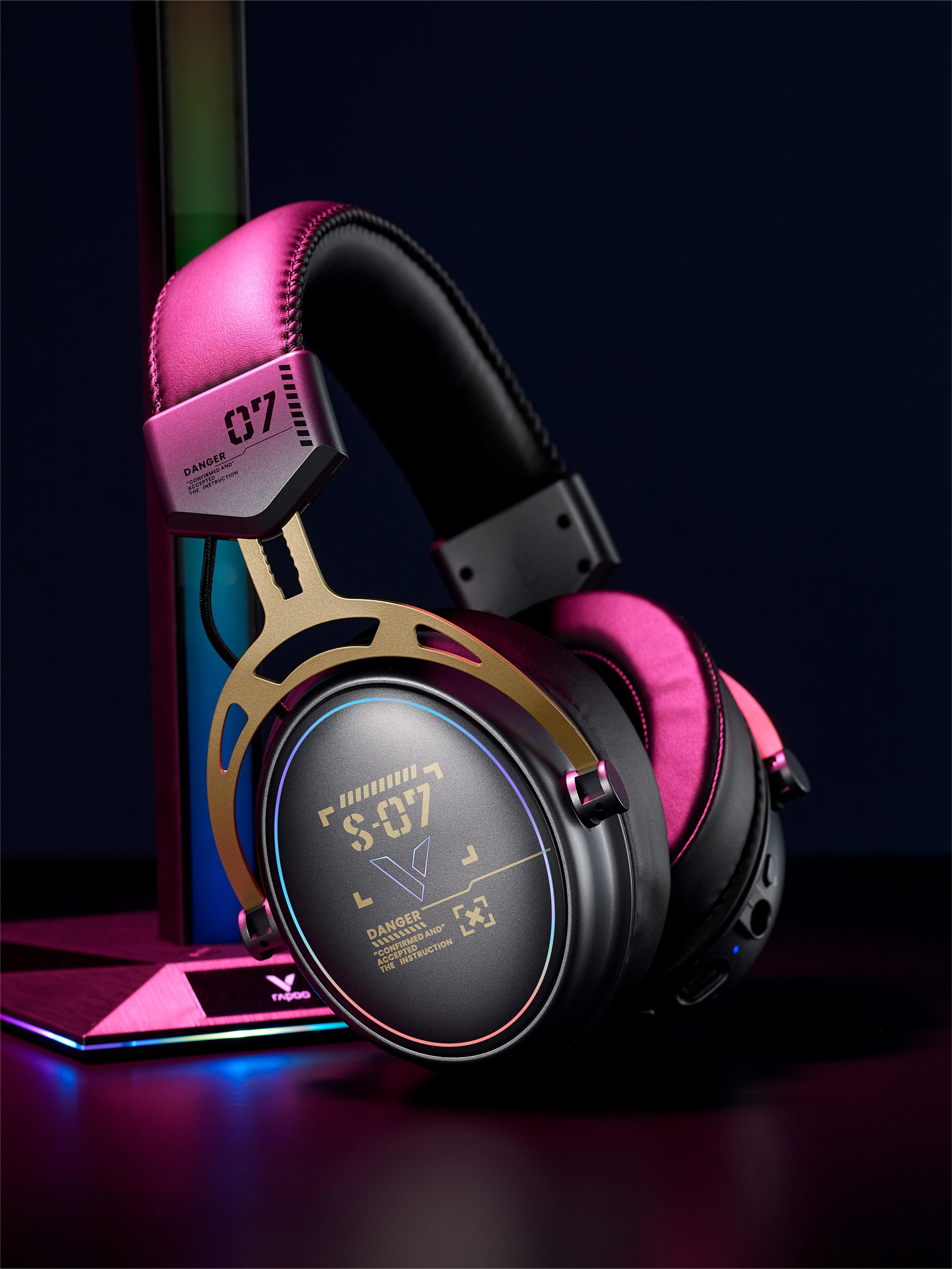 rapoo雷柏 的想法: 怎么还有人不知道这帅气的黑金游戏耳机 | 纯黑