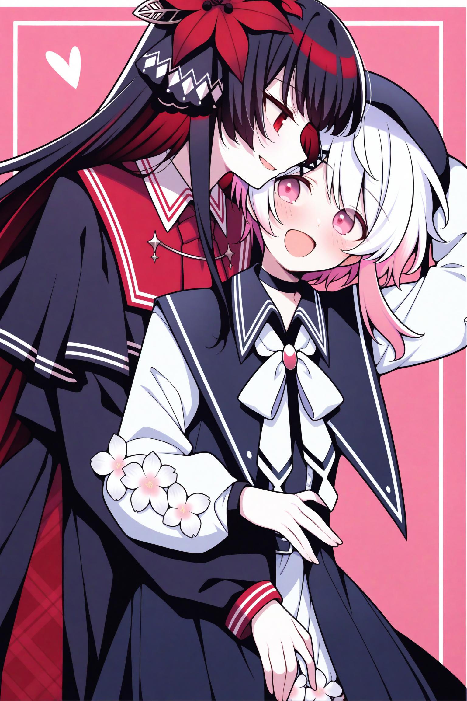 纵使太阳终将西沉 的想法: 【魔法少女的魔女审判】同人图分享 | 看了看p站，又看了看我的gal群，发现这游戏的百合浓度还是怪强的，… - 知乎