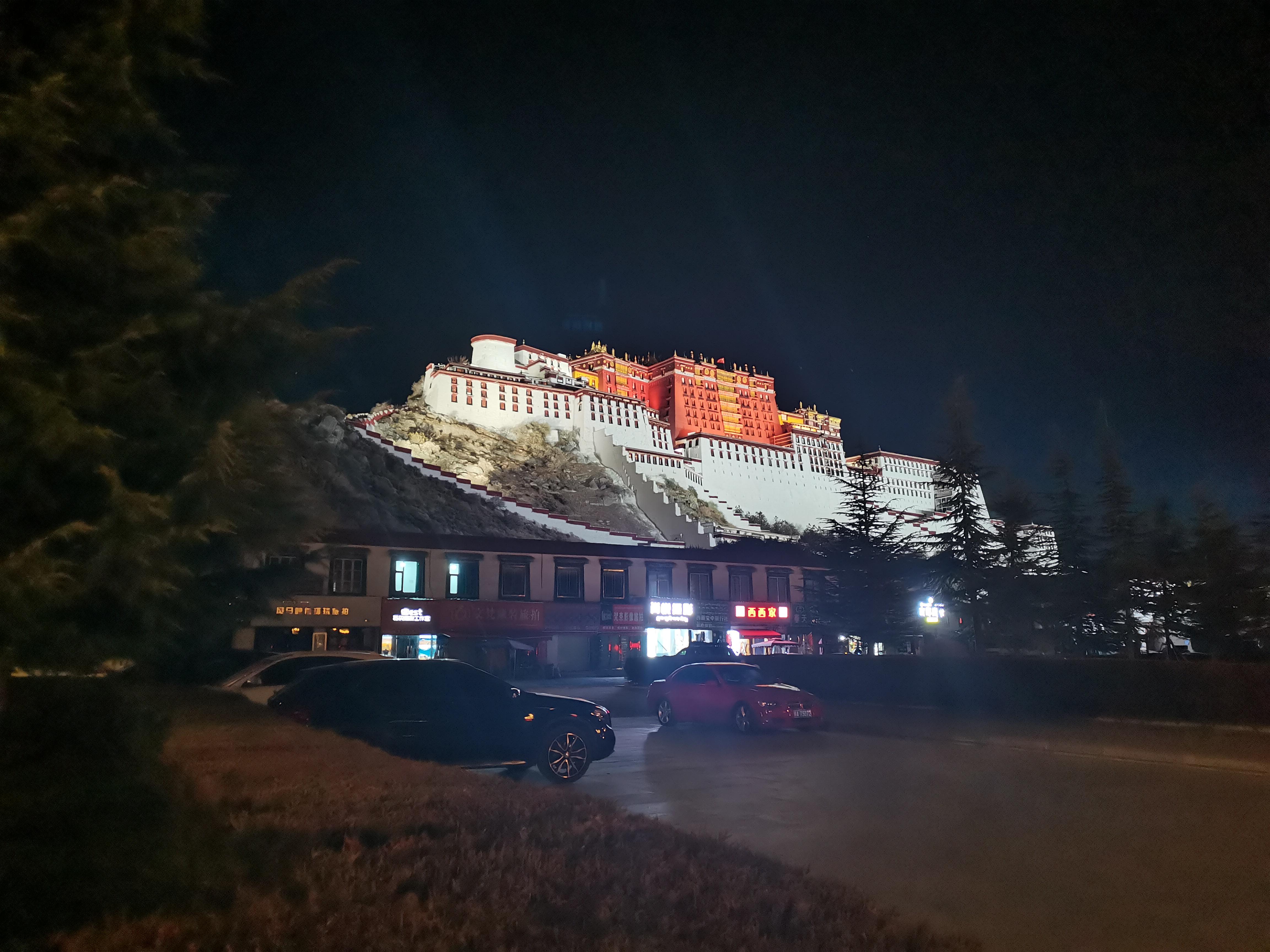 大魏哥 的想法: 布达拉宫夜景 