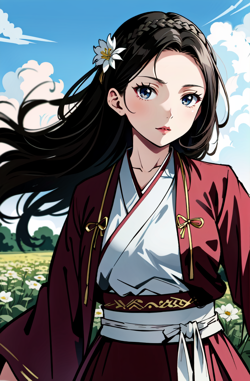 ninglo 的想法: sd真人照片转自己手绘画风的汉服卡通画 | 首先把真人