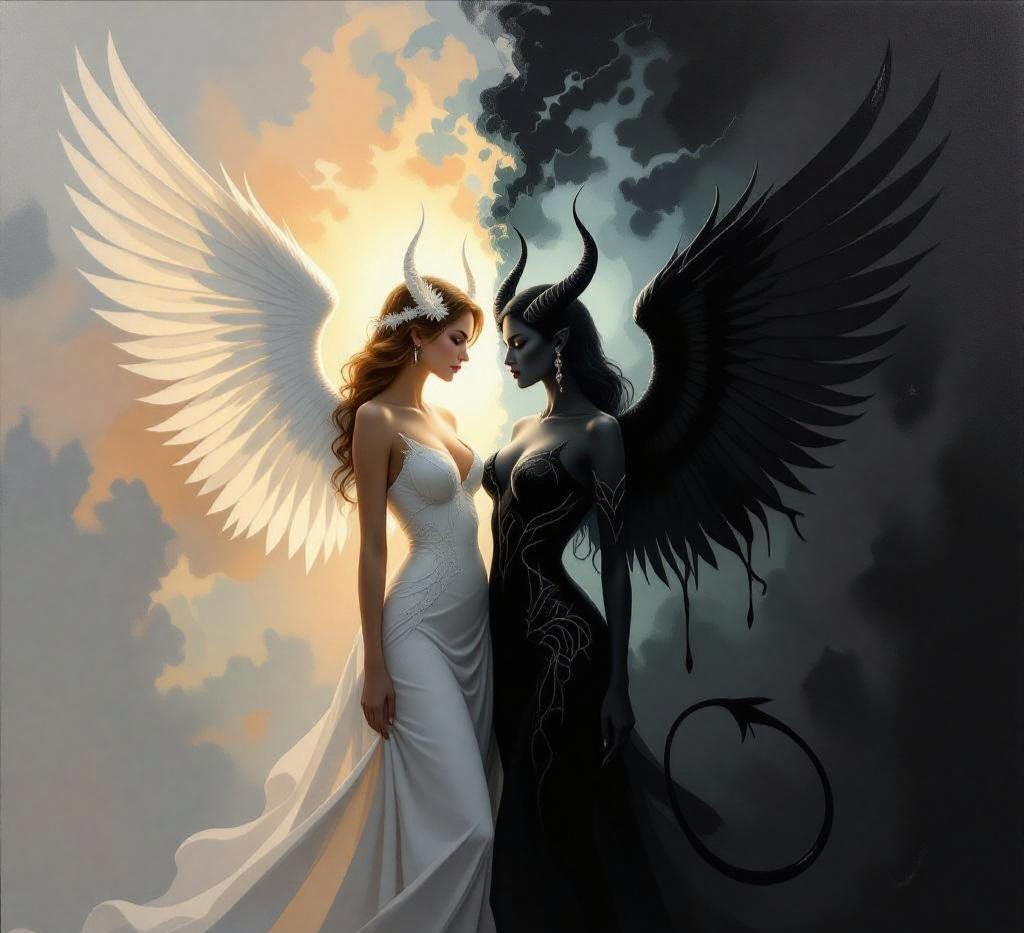 曦尧窗 的想法: 天使与恶魔