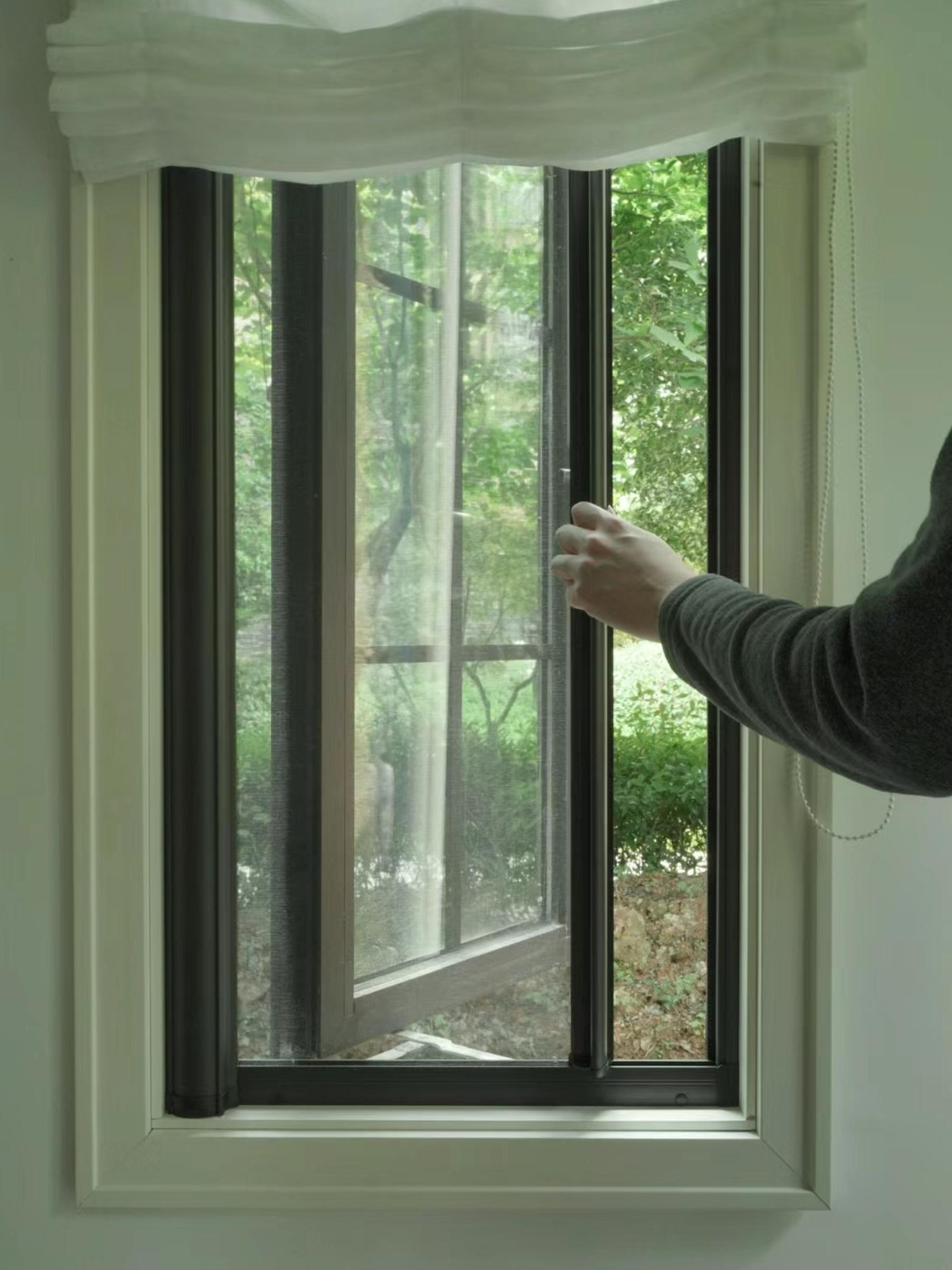 梦想家设计 的想法: 不占空间,通透度高的隐形纱窗,好看又实用