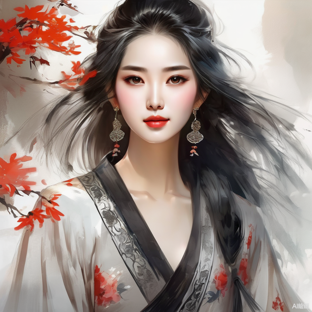 andrewxu 的想法: 国风美女 | 现在ai真是太厉害了,比较喜欢国风版,有