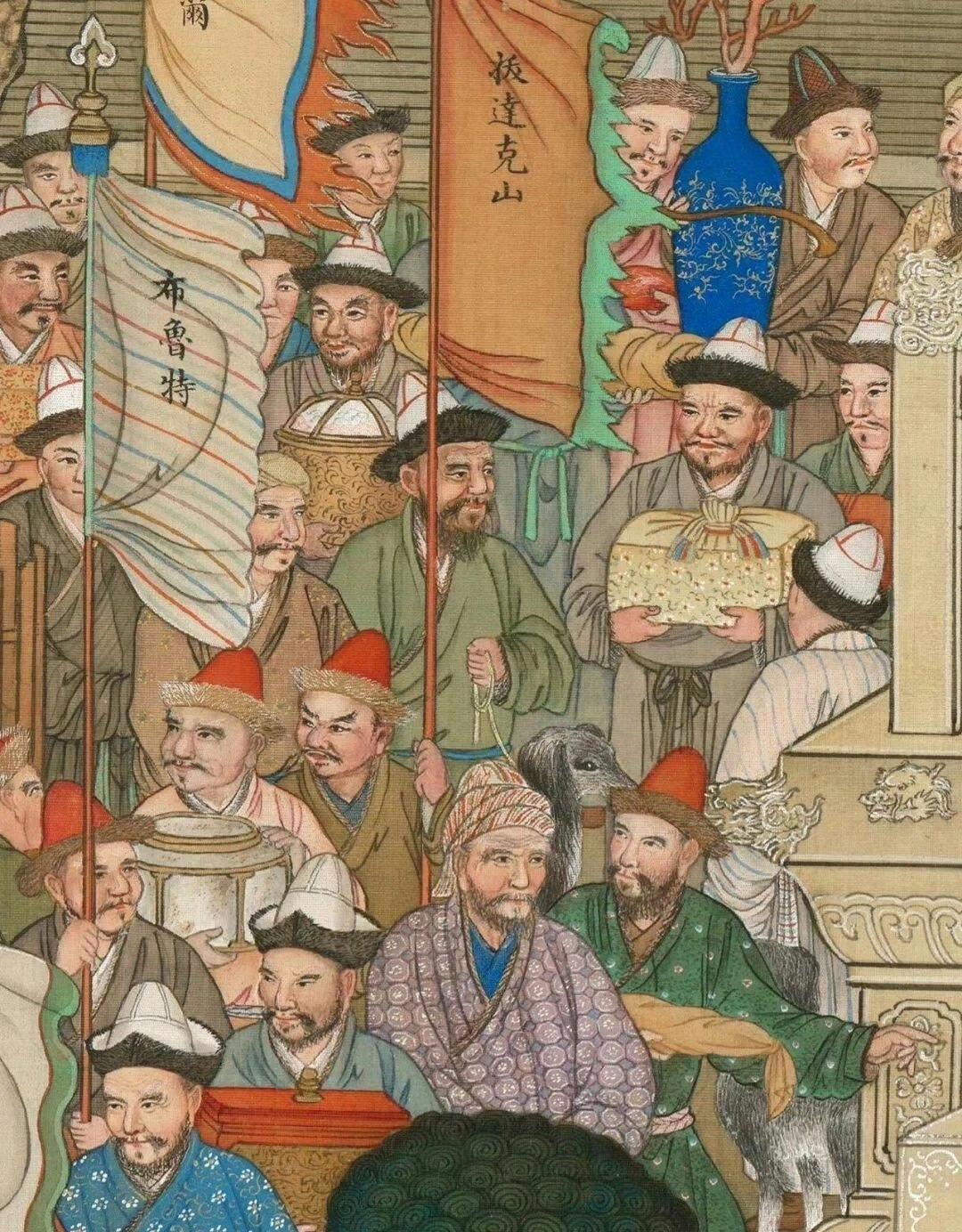 万国来朝图乾隆和大清的一个梦