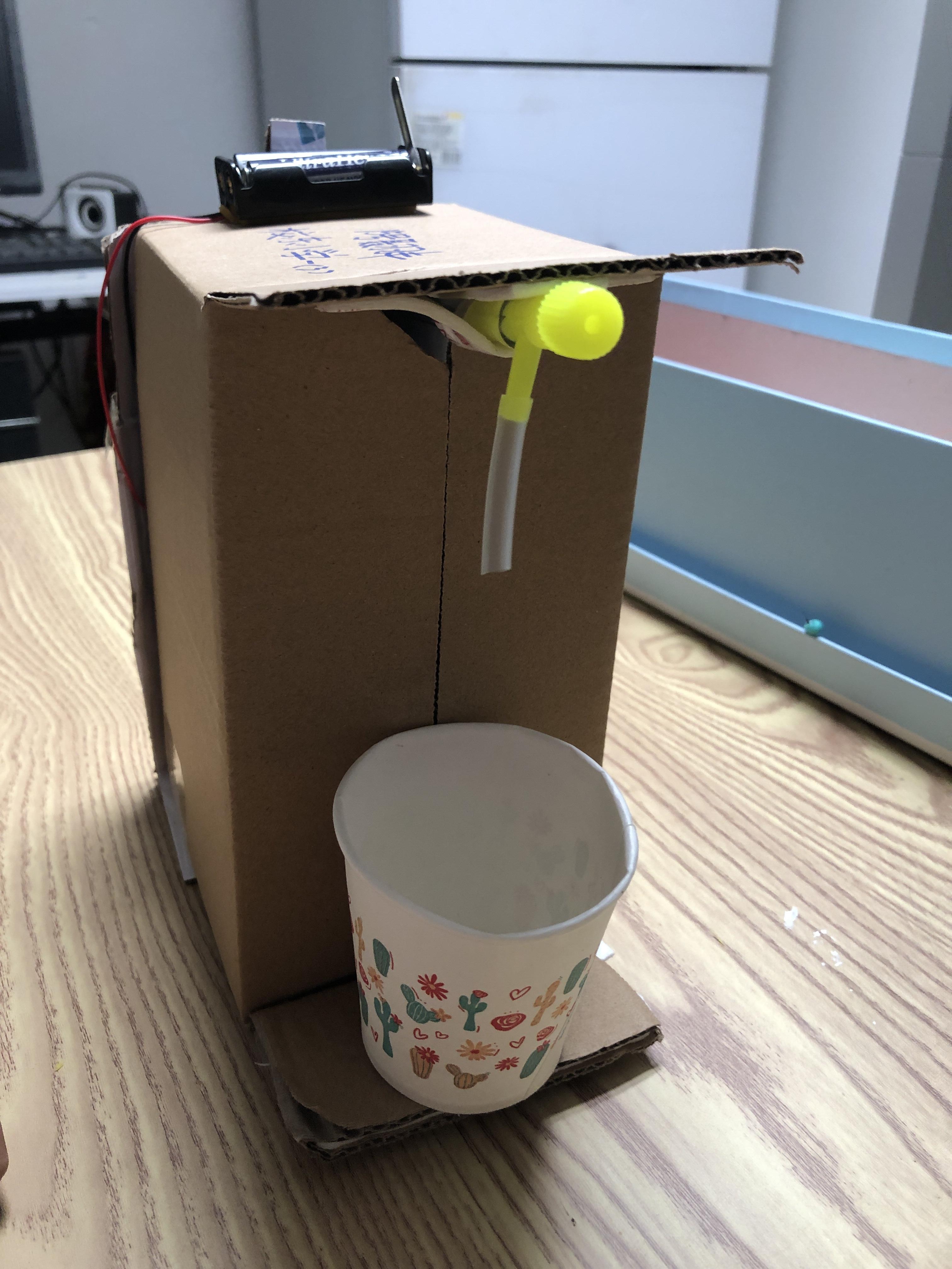 的想法: 科技小手工:磁感应饮水机