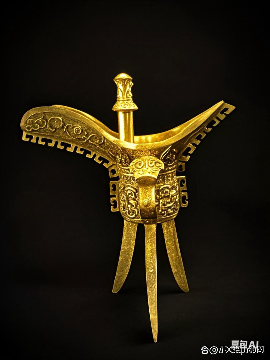 本源性格心理 的想法: 【ai复原色】西汉时期的酒樽与酒爵