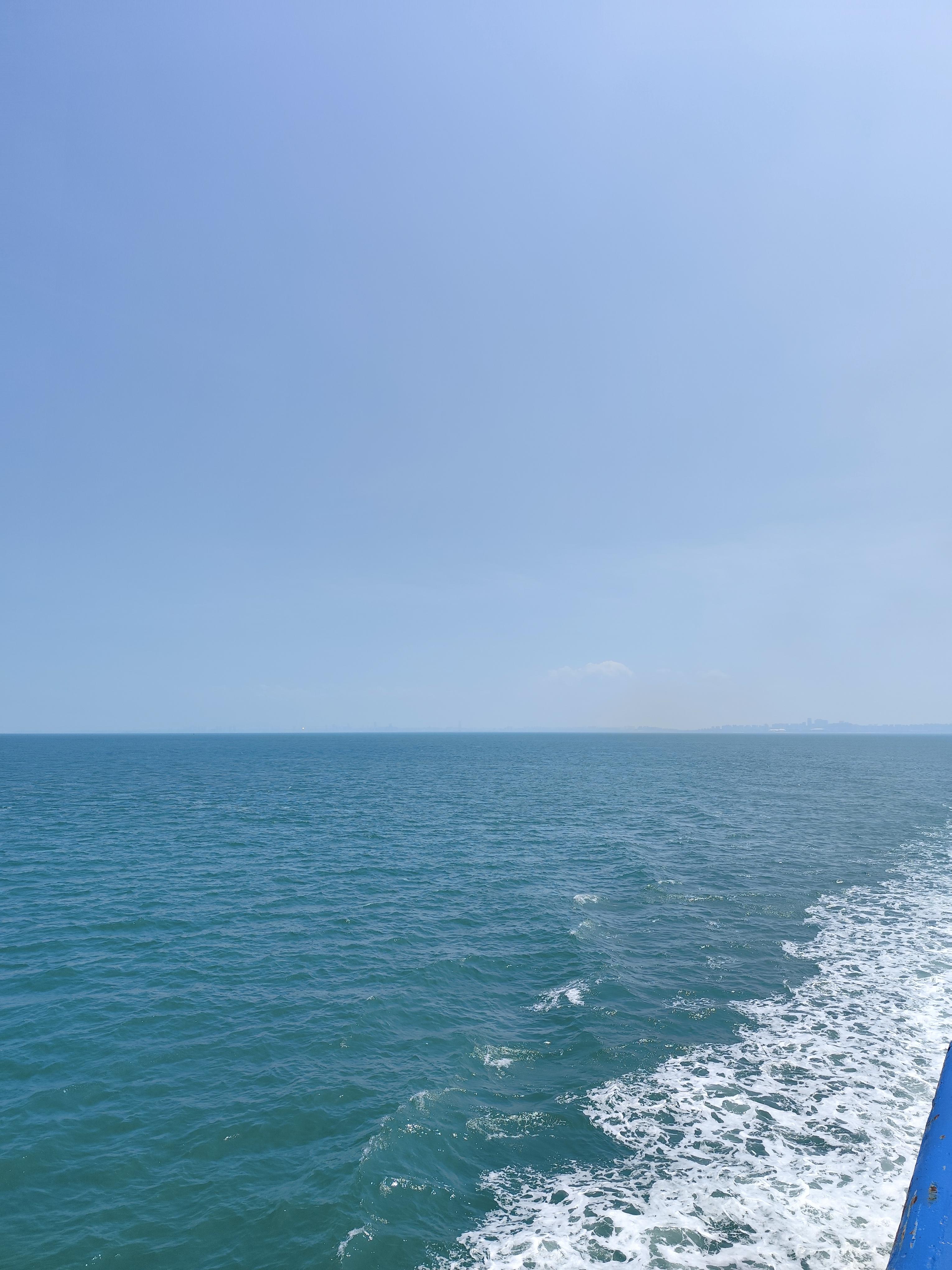 喜欢路上的风景琼州海峡