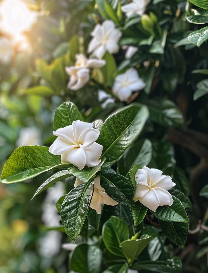 陌上花开 的想法: 栀子