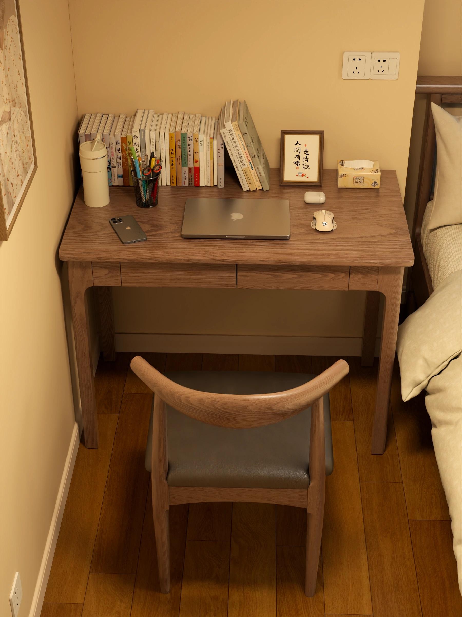 尚馨悦木 经典小书桌超值得期待这么久啊! |好适合我的小房间!